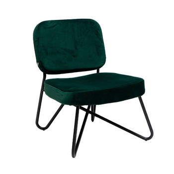 Bronx71 Velvet fauteuil Julia groen.