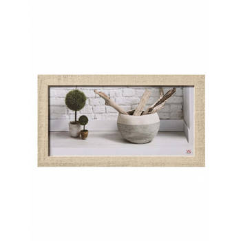 Fotolijst 40x20cm Crème Wit - Hout - Home