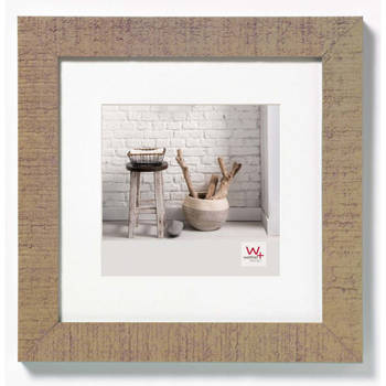 Fotolijst 40x40cm Beige - Hout - Home