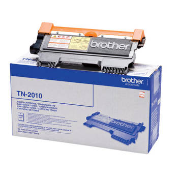 Brother toner, 1.000 pagina's, OEM TN-2010, zwart