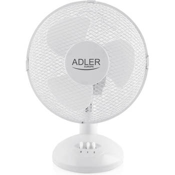 Adler AD 7302 - Tafelventilator - Wit