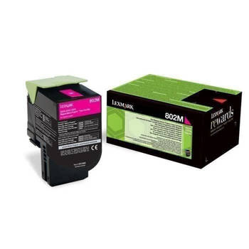 Lexmark Toner 802M - 80C20M0 - Magenta - 1.000 pagina's