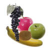Kunstfruit decofruit fruitschaal - set van 5x stuks - 6 tot 28 cm - kleuren mix - Kunstbloemen