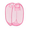 Kipit Wasmand flexibel/opvouwbaar - roze - kunststof - 33 x 33 x 58 cm - 60 liter - Wasmanden