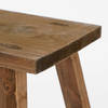 Mika Decorations Krukje - plantentafel - gerecycled hout - bruin - 38 x 28 x 34 cm - Krukjes