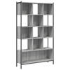 vidaXL Boekenkast 102x28x172 cm bewerkt hout grijs sonoma eikenkleurig