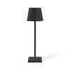 FlinQ Tafellamp Nova - Oplaadbaar - Dimbaar met geheugenstand - 3 lichtstanden - 38cm - Zwart