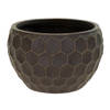 MCollections - Yara Bowl Low Coffee D31H20 cm bloempot