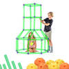 JUST23 Glow In The Dark Mega Speelgoed Bouwpakket - Fantasy Forts – Bouwspeelgoed – Bouwset – Fort & Hut Bouwen