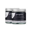 Georganics Mineraal Tandpasta Poeder - Actieve Houtskool Whitening - 2 stuks - Whitening Formule - Fluoridevrij - COSMOS