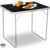 Infinity Goods Campingtafel - Inklapbaar - Tuintafel - 80x60x70 cm - Buiten/Binnen - Draaghandvat - Compact - Aluminium