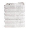 Handdoek Supreme - 50x100 - 6 stuks - OEKO-TEX Made in Green - 600 g/m2 zacht katoen - wit