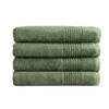 Handdoek Supreme - 70x140 - 4 stuks - OEKO-TEX Made in Green - 600 g/m2 zacht katoen - oud groen