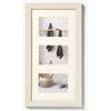 Walther Design - Home - Houten Fotolijst Drieluik - Fotomaat 20x15cm - Crème Wit