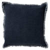 Dutch Decor - BURTO - Kussenhoes 60x60 cm - gewassen katoen - Insignia Blue - donkerblauw