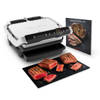 TEFAL OptiGrill Elite Elektrische grill 12 automatische programma's Diepvriesfuncties Roestvrij staal / Zwart GC750D12