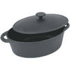 Crealys Gourmet - Braadpan - L 37 cm - 9 L - Zwart - Alle warmtebronnen inclusief inductie