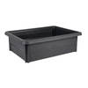 EDA grondkweekbak - 67liter- 79 x 59 x24,2 cm voor balkon, terras of tuin Antraciet