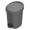 Power Tower Stepy bin pedaalemmer 6 liter met binnenemmer antraciet