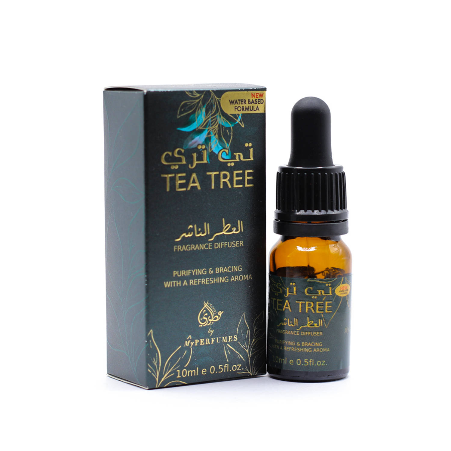 Tea Tree Geurolie - Parfumolie voor aroma diffuser, Luchtbevochtiger of aromabrander - Olie Diffuser - 10 ml