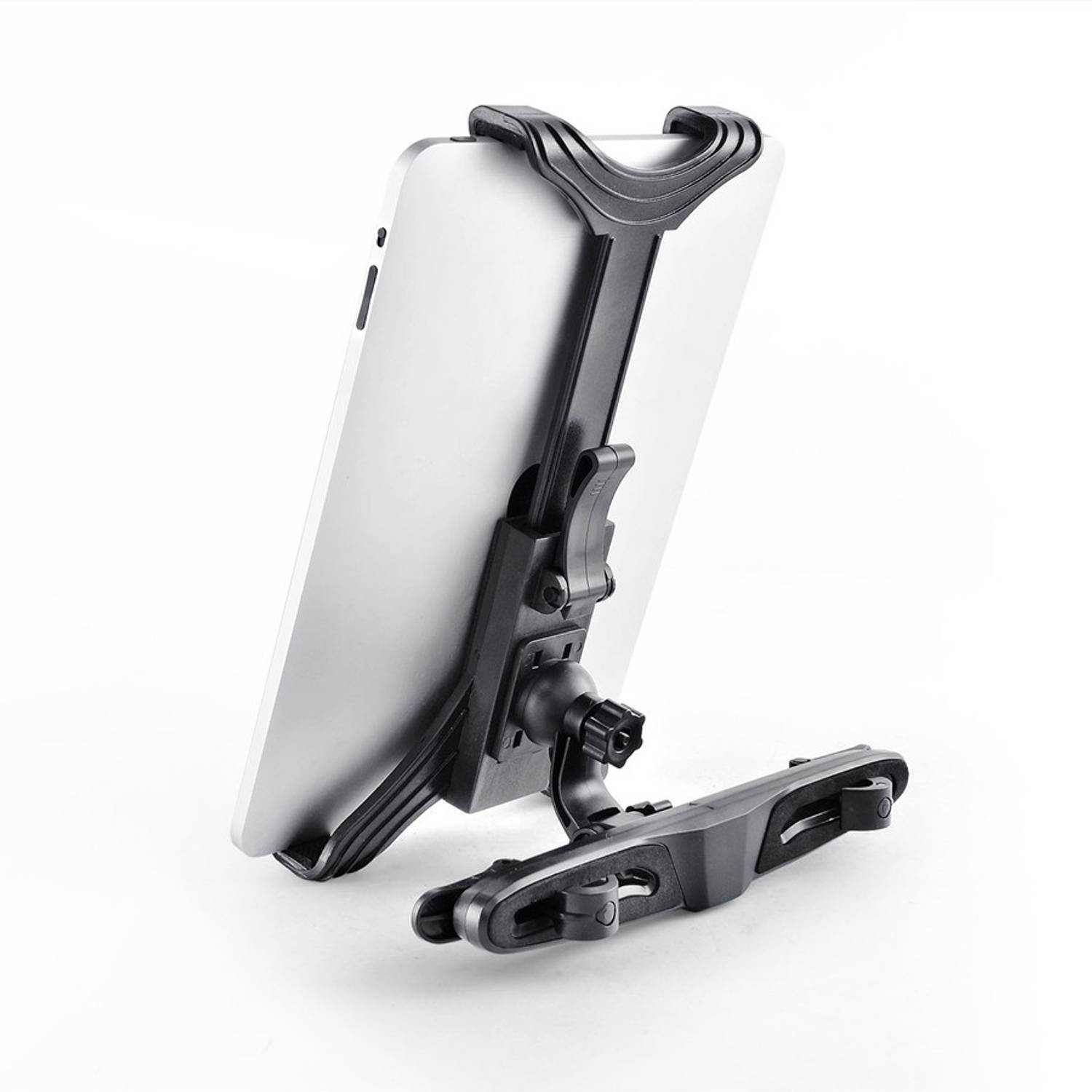 Universele Tablet Houder Auto Verstelbaar - Tablethouder Auto 360 Graden - Zwart