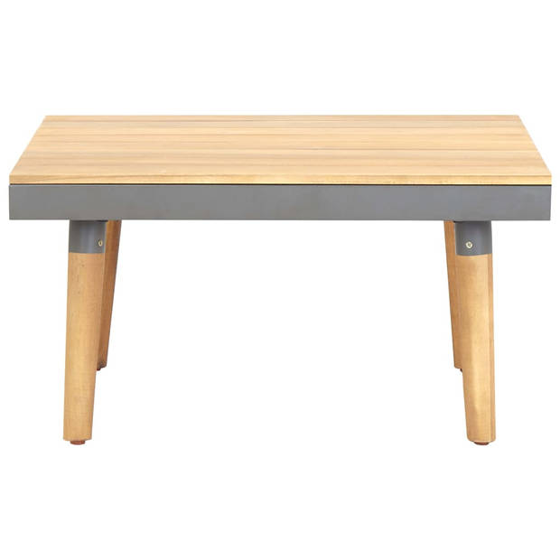 vidaXL Tuintafel 60x60x31,5 cm massief acaciahout