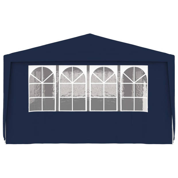 vidaXL Partytent met zijwanden professioneel 90 g/m² 4x9 m blauw