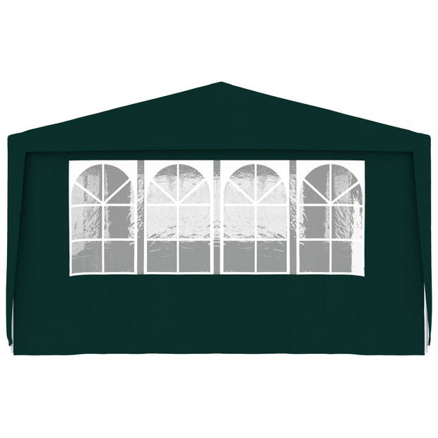 vidaXL Partytent met zijwanden professioneel 90 g/m² 4x9 m groen