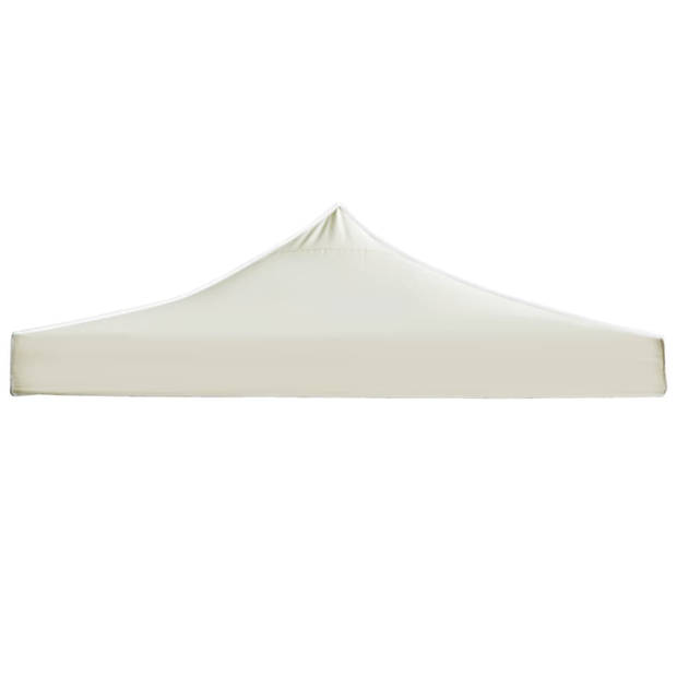 vidaXL Partytentdak 3x6 m crème