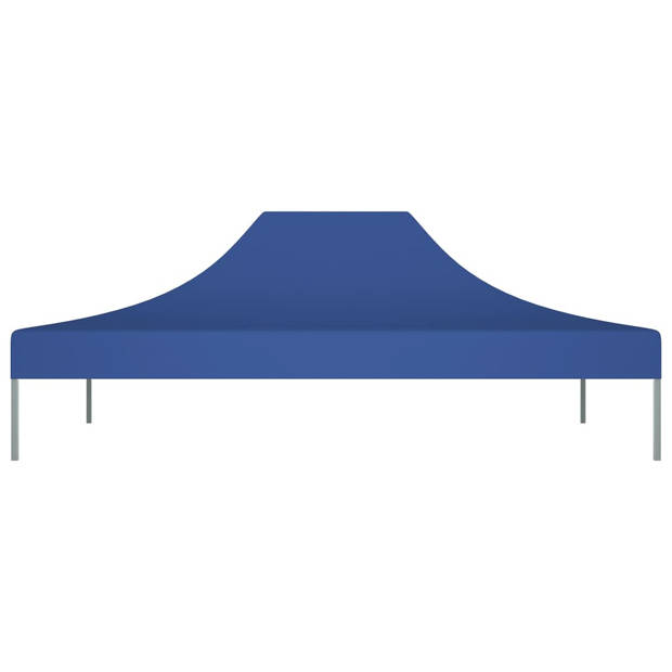 vidaXL Partytentdak 270 g/m² 4,5x3 m blauw