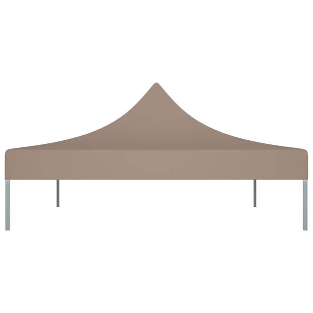 vidaXL Partytentdak 270 g/m² 4,5x3 m taupe