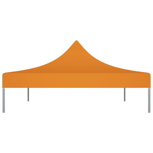 vidaXL Partytentdak 270 g/m² 4,5x3 m oranje