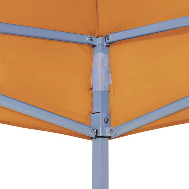 vidaXL Partytentdak 270 g/m² 4,5x3 m oranje