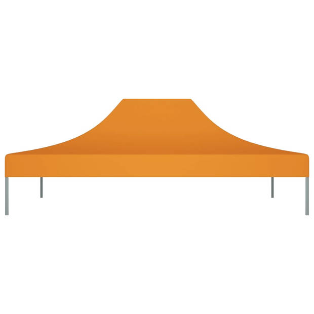 vidaXL Partytentdak 270 g/m² 4,5x3 m oranje