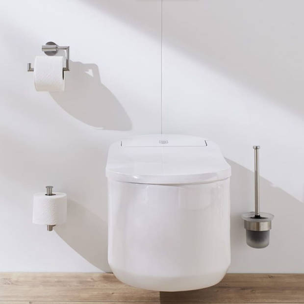 Kleine Wolke Toiletrolhouder Allegra chroomkleurig