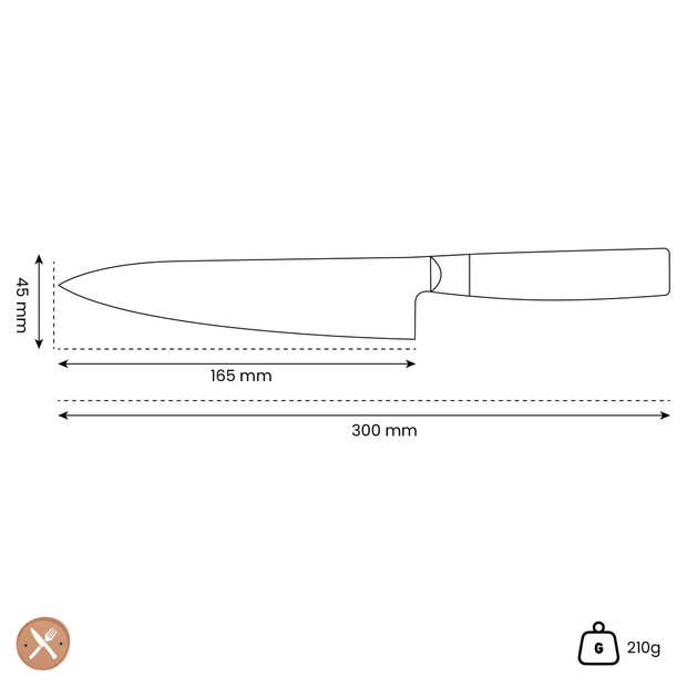 Yaxell - Zen Santokumes 16,5 cm