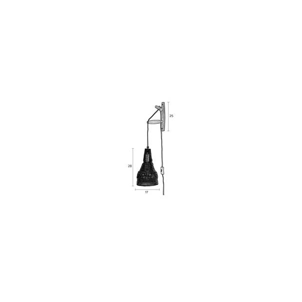 Housecraft Alen Wandlamp/ Gaaslamp Goud