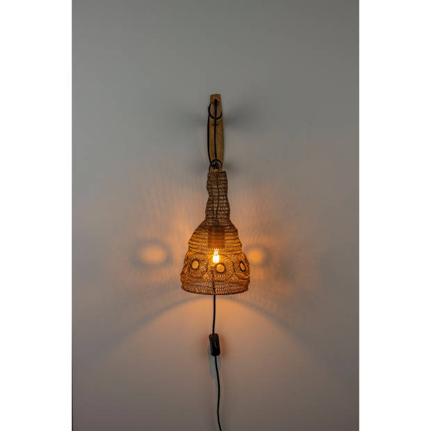 Housecraft Alen Wandlamp/ Gaaslamp Goud