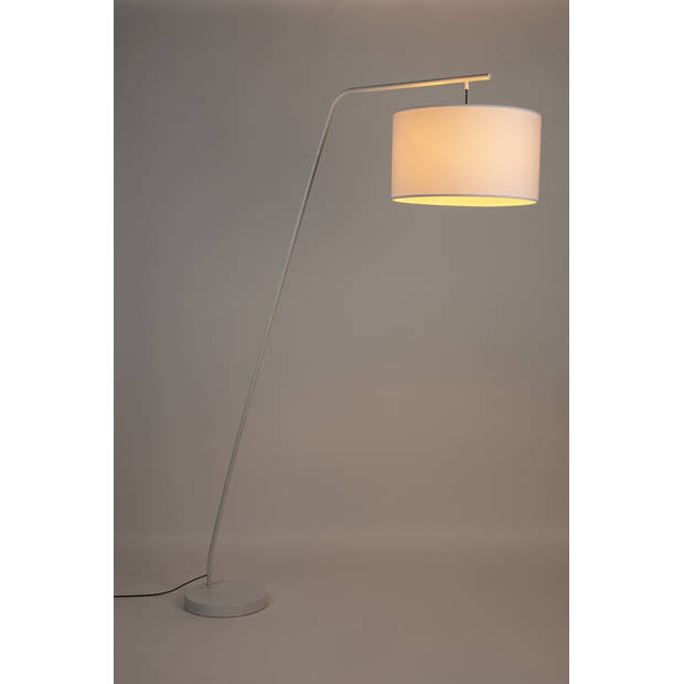 Housecraft Martine Vloerlamp/ Staande lamp Wit
