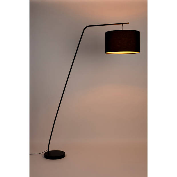 Housecraft Martine Vloerlamp/ Staande lamp Zwart