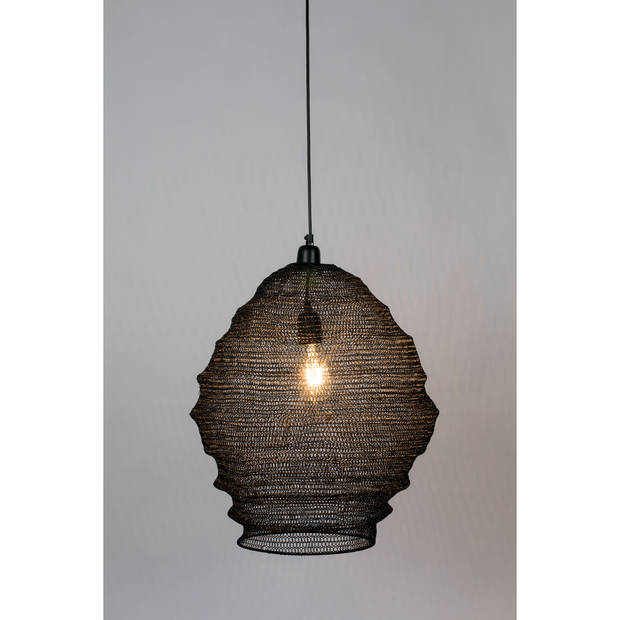 Housecraft Lena Hanglamp L Zwart