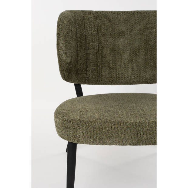 Housecraft Sanne Loungestoel/ Fauteuil Groen Grijs