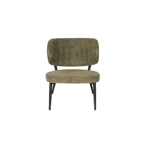 Housecraft Sanne Loungestoel/ Fauteuil Groen Grijs