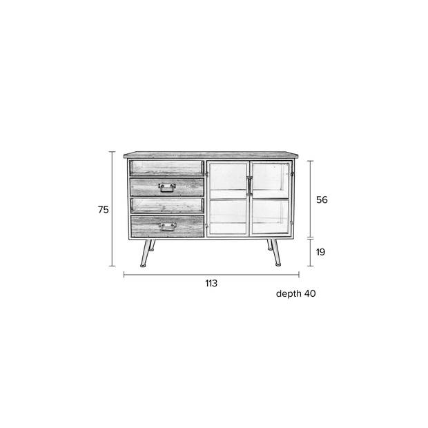 Housecraft Damian Dressoir - Multi colour