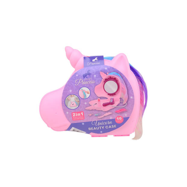 John Toy Unicorn beauty case met koord