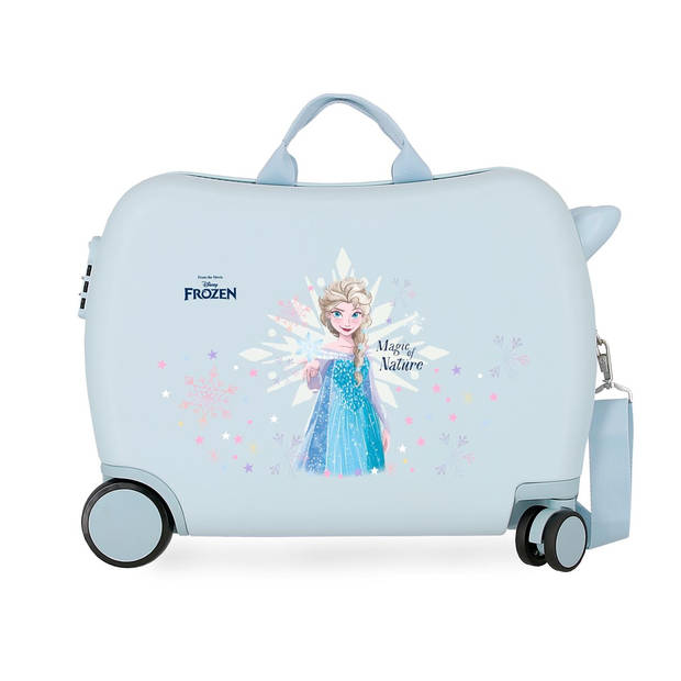 Disney rol zit Frozen meisjes ride on kinderkoffer ABS