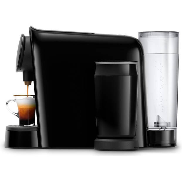 Philips L'OR BARISTA LM8014/60 - Koffiecupmachine met Melkopschuimer- Zwart