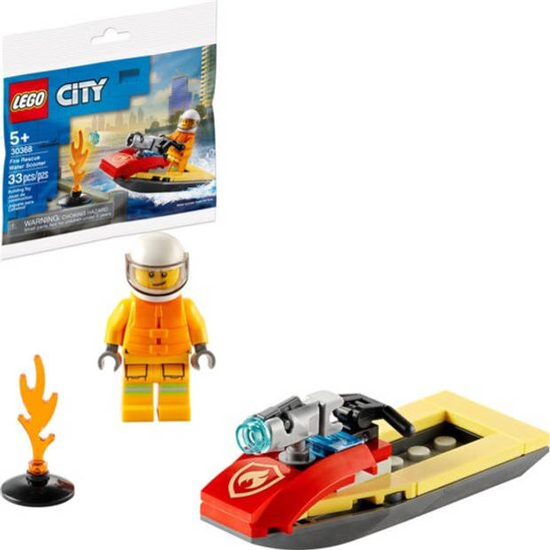 LEGO City 30368 Brandweer Waterscooter (Polybag)