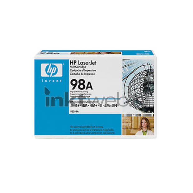 HP 98A zwart toner