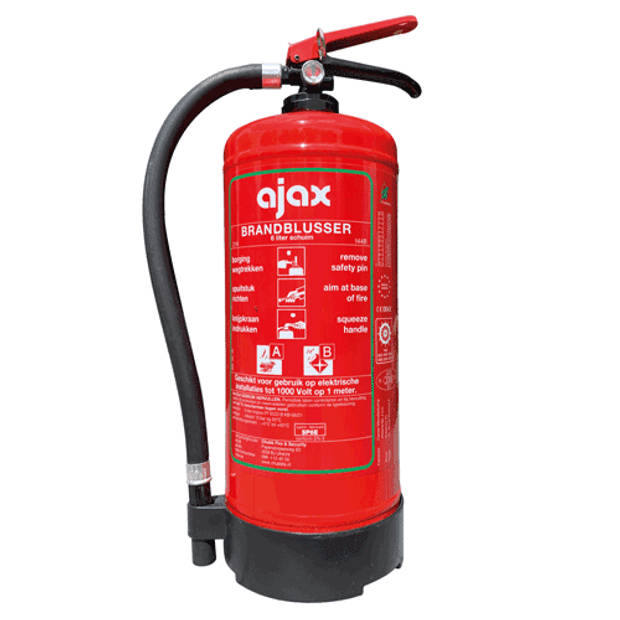 Ajax SP6E Brandblusser schuim 6 liter - Fluorvrij